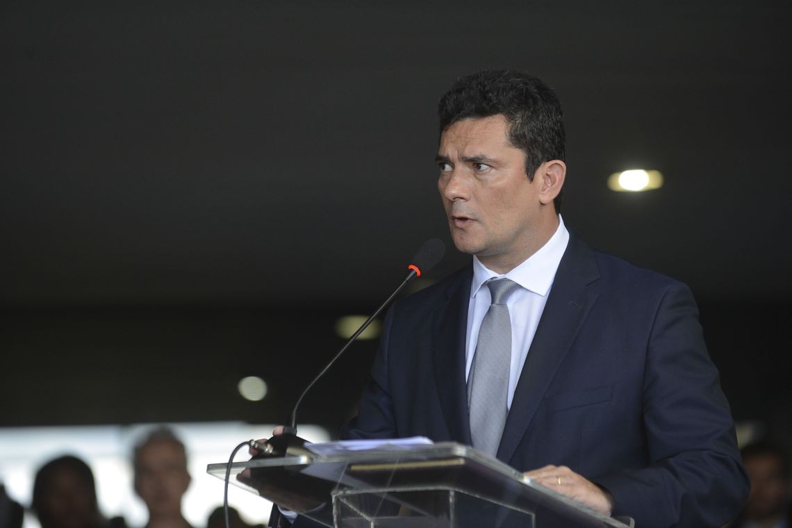 Prioridade é o combate à corrupção e violência, diz Sergio Moro