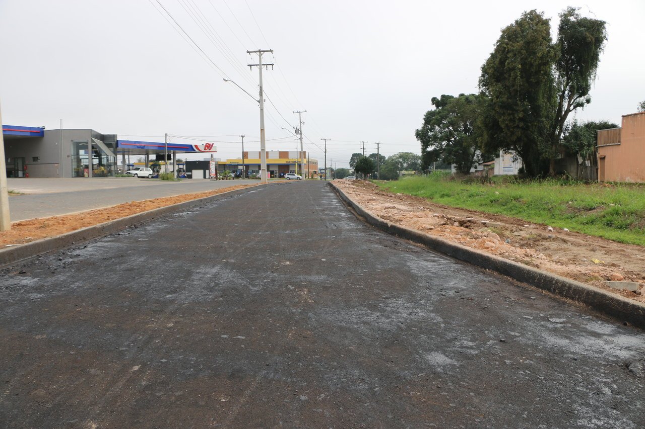 Castro: Terceiro trecho de ciclovia é pavimentado