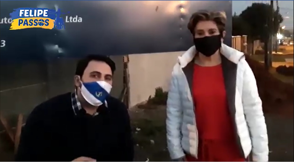 Vice-prefeita e vereador aparecem juntos em vídeo e aumentam expectativa por dobradinha