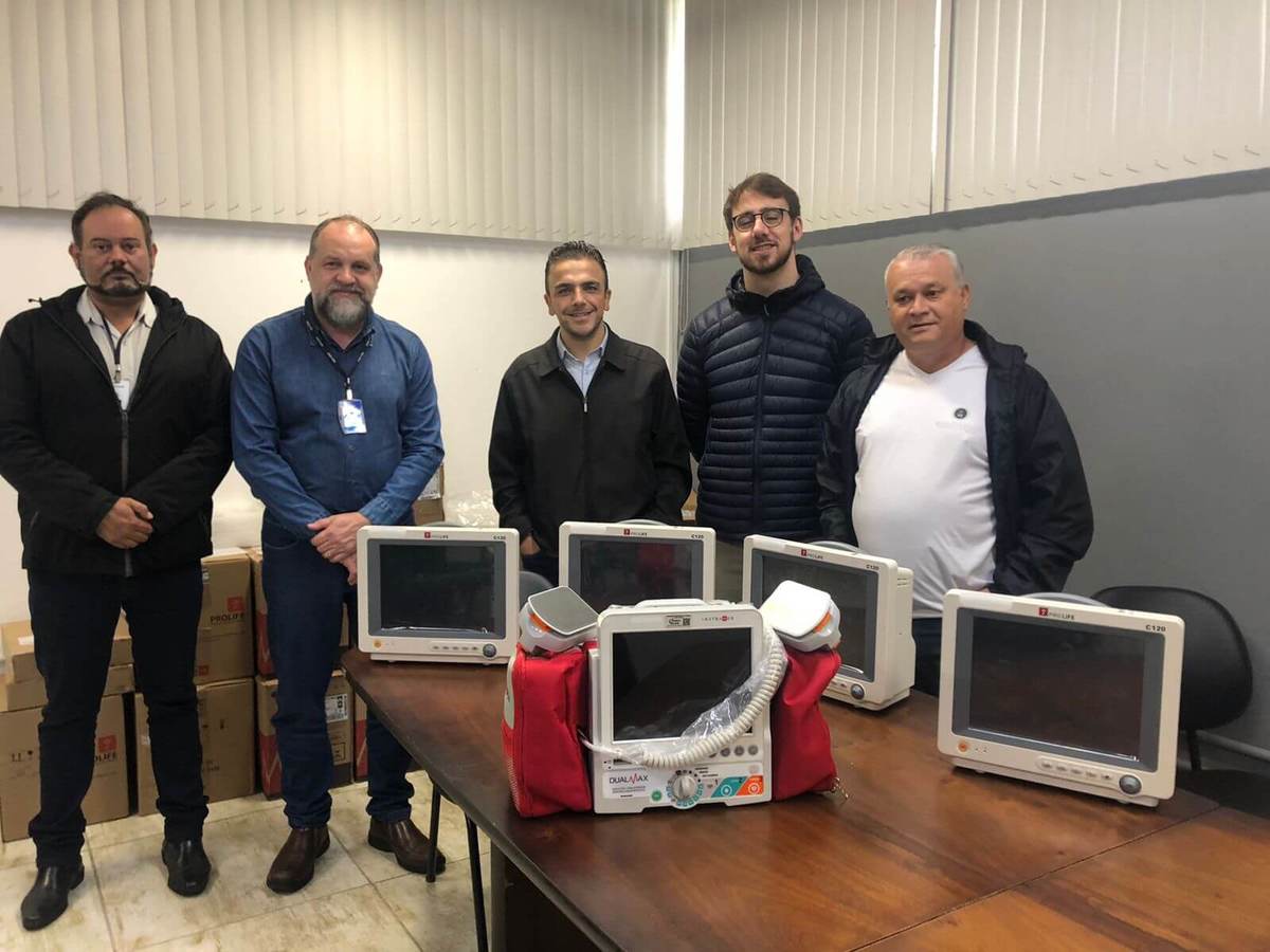 Aliel entrega novos equipamentos para a Saúde de Ponta Grossa