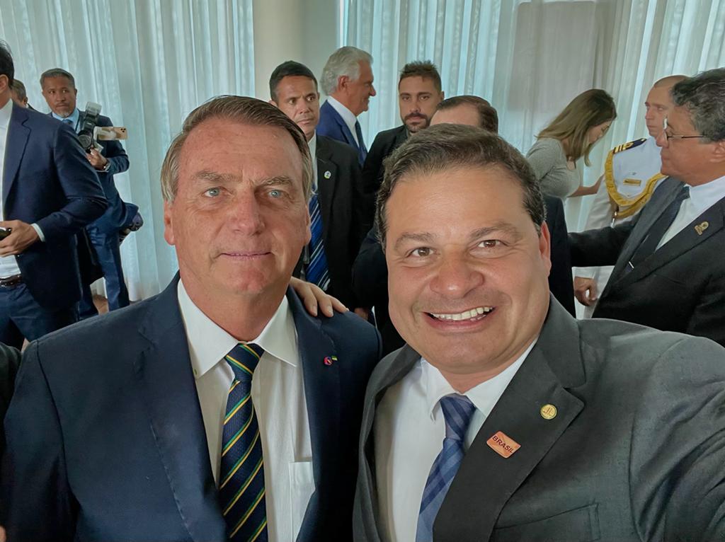 Sandro Alex se reúne com Jair Bolsonaro