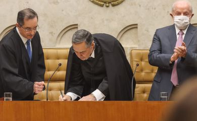 Barroso é empossado no cargo de presidente do Supremo Tribunal Federal