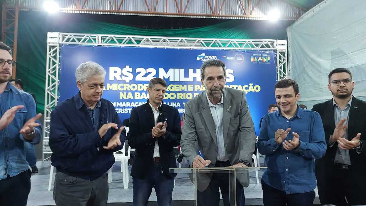 Prefeitura e Itaipu Binacional anunciam R$ 22 milhões em investimentos de microdrenagem e asfalto