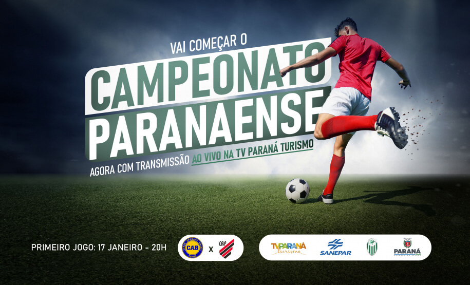 TV Paraná Turismo divulga primeiras transmissões do Campeonato Paranaense 2024