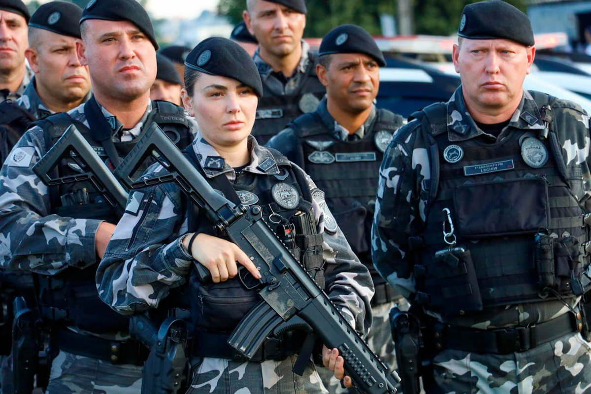 Governador sanciona lei que amplia o efetivo da Polícia Militar do Paraná