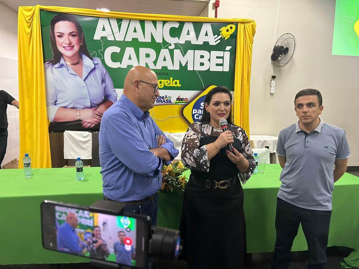 Elisangela Pedroso lança pré-candidatura à reeleição em Carambeí